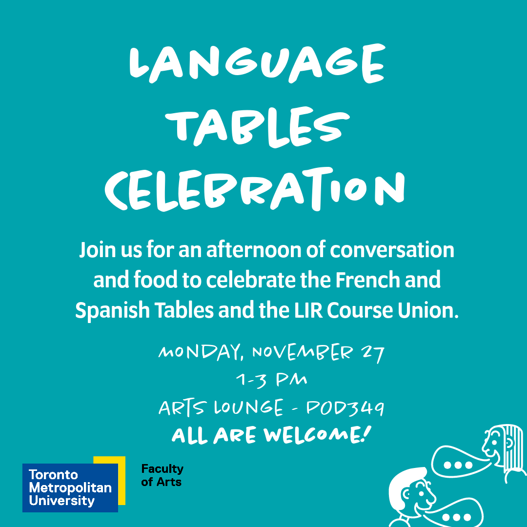 Language Tables Celebration on November 27, 2023.